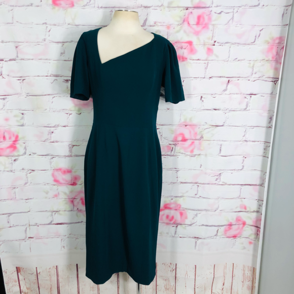 Dress the population NWT Ruth sheath dress in pine green - Picture 5 of 13
